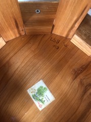 Stool #13 bottom